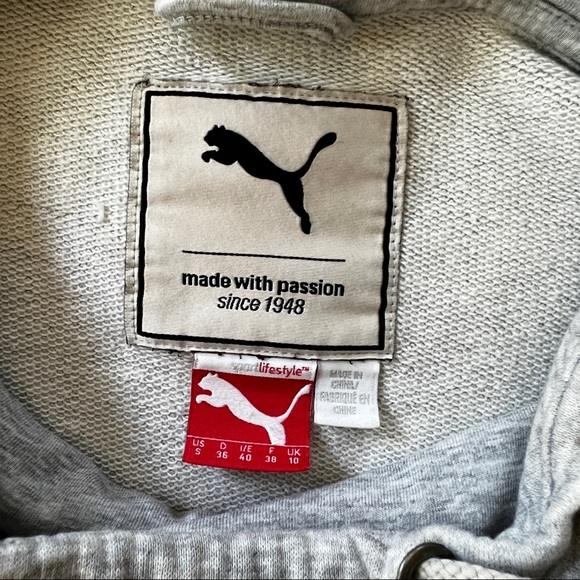 Puma French Terry Reverse Weave Hoodie - Picture 9 of 11